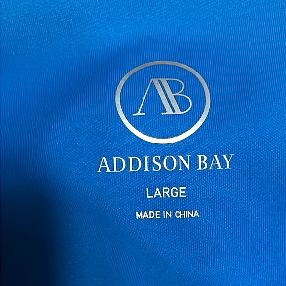 NWT ADDISON BAY blue leggings Size L - Picture 8 of 9